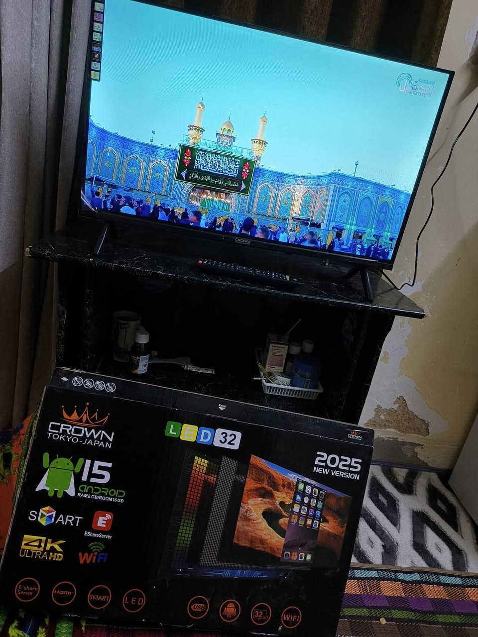 السلام عليكم
شاشة حجم 32 ام الانترنيت للبيع مستعملة شهر واحد فقط 

سعرها ب 90 الف بعدة اللسق بيها جديدة والله واريد ابيعها لان محتاج مكاني حلة الاكرمين 

رقم الهاتف : ***********
