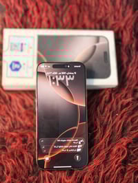 ايفون 16برو ماكس ذاكره 256 لون  صحراوي،،،،،،  بطارية 97 ماستر شرق اوسط...