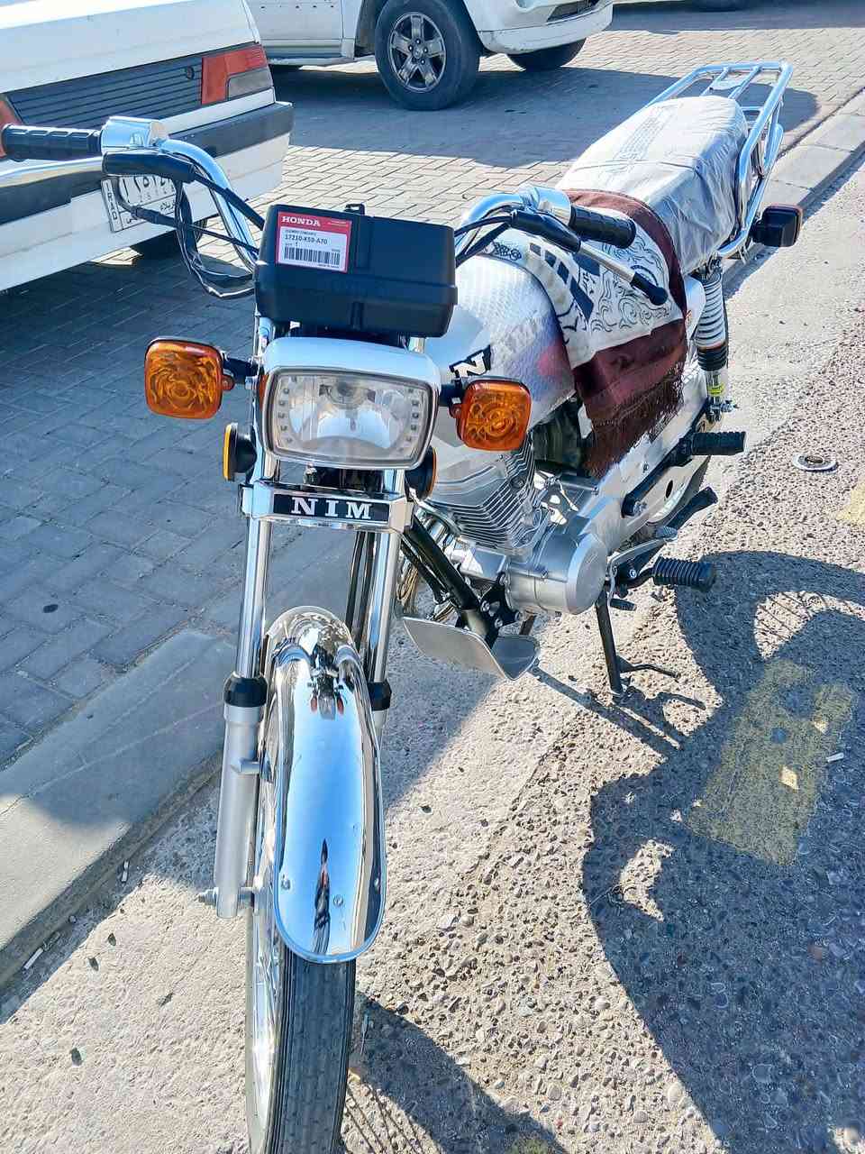 السلام عليكم نامة 
للبيع مديل 25 اوراق سكنر دراجة كفالة عامة السعر 650 بيها مجال قليل شراي تصل بيك خير ودلل***********
