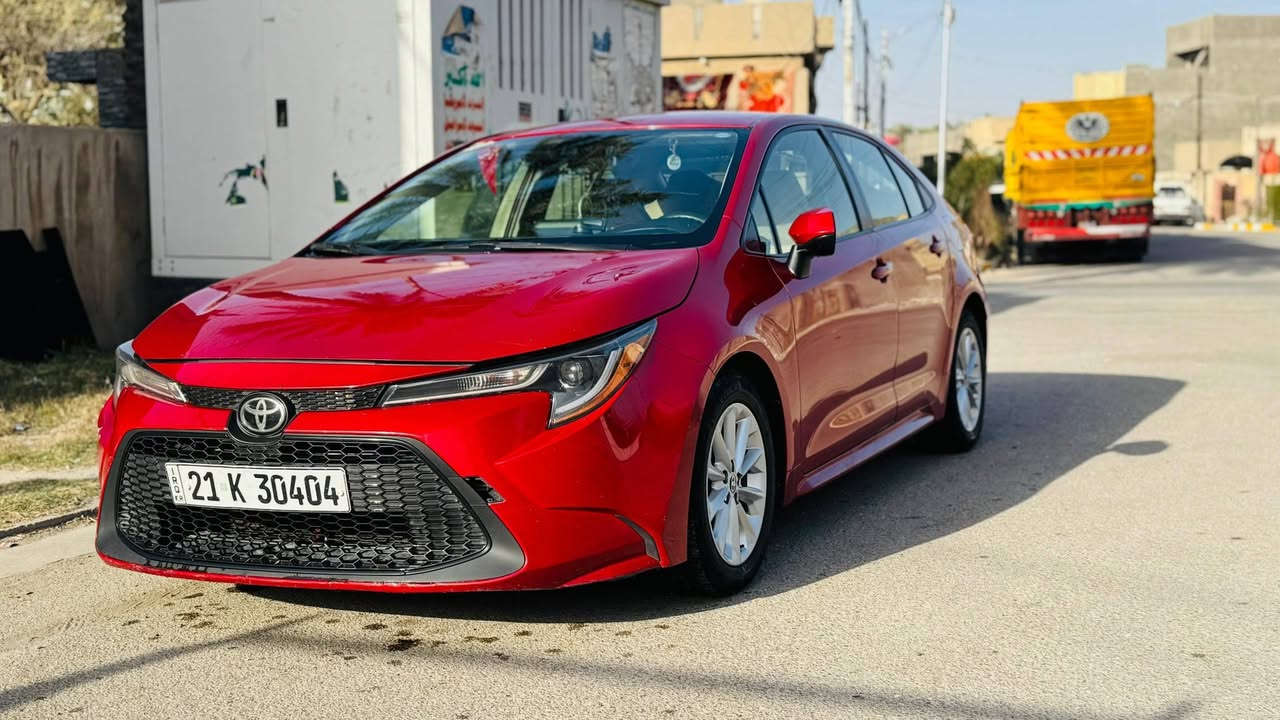 يا الله بسم الله كورلا 2022ا
وارد أمريكي حادثها فقط باب اللسكن ومبدل وكاله 
بيه اهواي مواصفات السياره 
 بصمة رادارات امامي وجانبي مانع تصادم تحديد مسار 
نظام ترحيب 
هاند بريك بصمه كهربائي
وبعد بيه اهواي مواصفات 

محرك كير صدر تبريد كفالة  وتخم تاير جديد ومناقصة اي شي حجر بلادي 
السياره جديده  ونظيفه من الداخل والخارج شوفت عينكم 
البجم كبس 
السياره بدون نقص  
ماشيه 98mi

مكانه بغداد 
رقم سليماينه الإنكليزي الجديد تحويل مباشر بسمي 
ب 150 حبايب وبيه مجال بسيط للشراي ان شاءالله 
وهذا رقمي للتواصل
‏‪***********‬‏

تحياتي الكم وربي يحفظ الجميع ❤️
