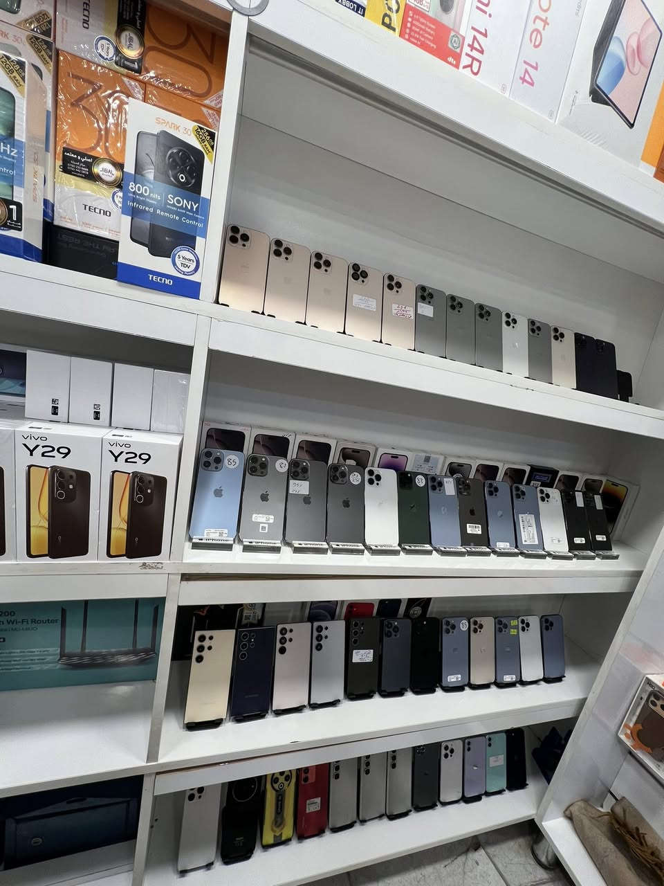 وصول بضاعه قويه بتاريخ ١٧ /٢ 
بضمان ١٠ ايام وصل ويه كل جهاز استرجاع 
جمله موجود لأصحاب المحلات 
اقساط على منصه الرافدين متوفر مده ١٢ شهر او ١٨ شهر 
***********
