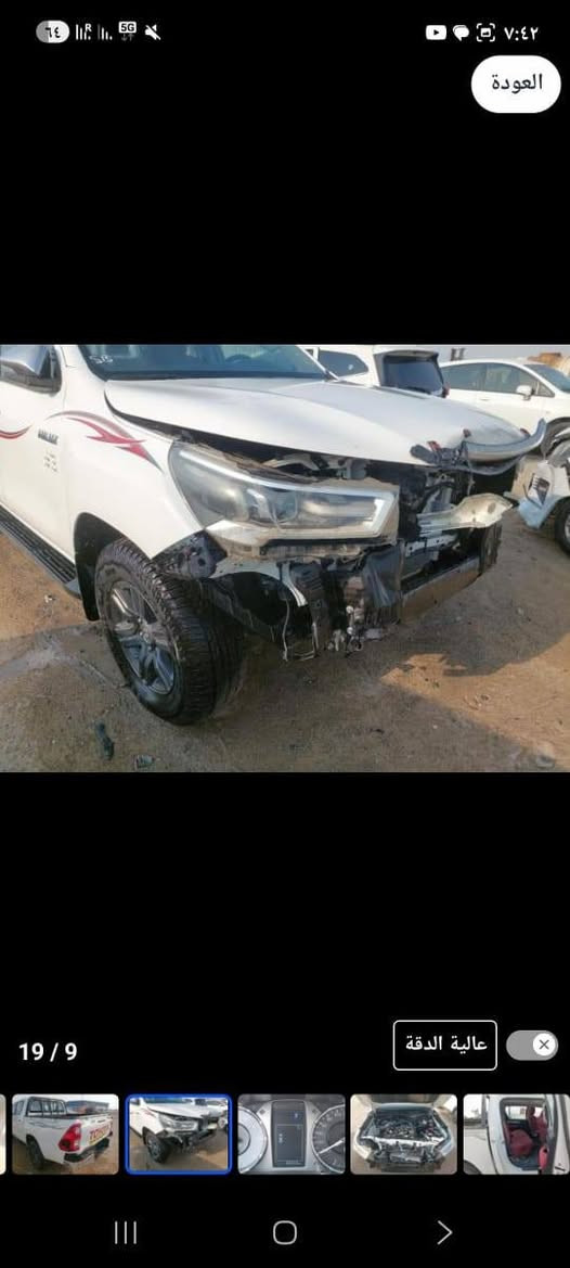 عن توفير مجموعة مميزة من السيارات الحديثة (مصلّح للبصرة) وبأسعار منافسة:

🚗 السيارات المتوفرة:

1️⃣ هيونداي النترا 2024

▪️ فتحة + بصمة

💰 السعر: 125

2️⃣ كيا K5 – 2024

💰 السعر: 130

3️⃣ تويوتا تندرا 2025

💰 السعر: 285

4️⃣ نيسان كيكس 2024

💰 السعر: 100

5️⃣ شفروليه ماليبو 2025

💰 السعر: 100

6️⃣ تويوتا كامري 2025 هايبرد

💰 السعر: 198

📍 جميع السيارات مصلّحة للبصرة

✅ فحص كامل

✅ معاملات مضمونة

التفاصيل أكثر الاتصال على الرقم/***********
