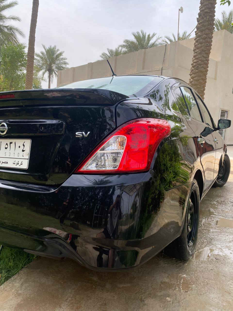 السلام عليكم نيسان فيرسا موديل 19حادث جاملخ وبنيد سيارة خير من الله كير مكينه تحويل ثاني يوم مالك كركوك  السعر 92 اي ستفسار اتصال ***********
