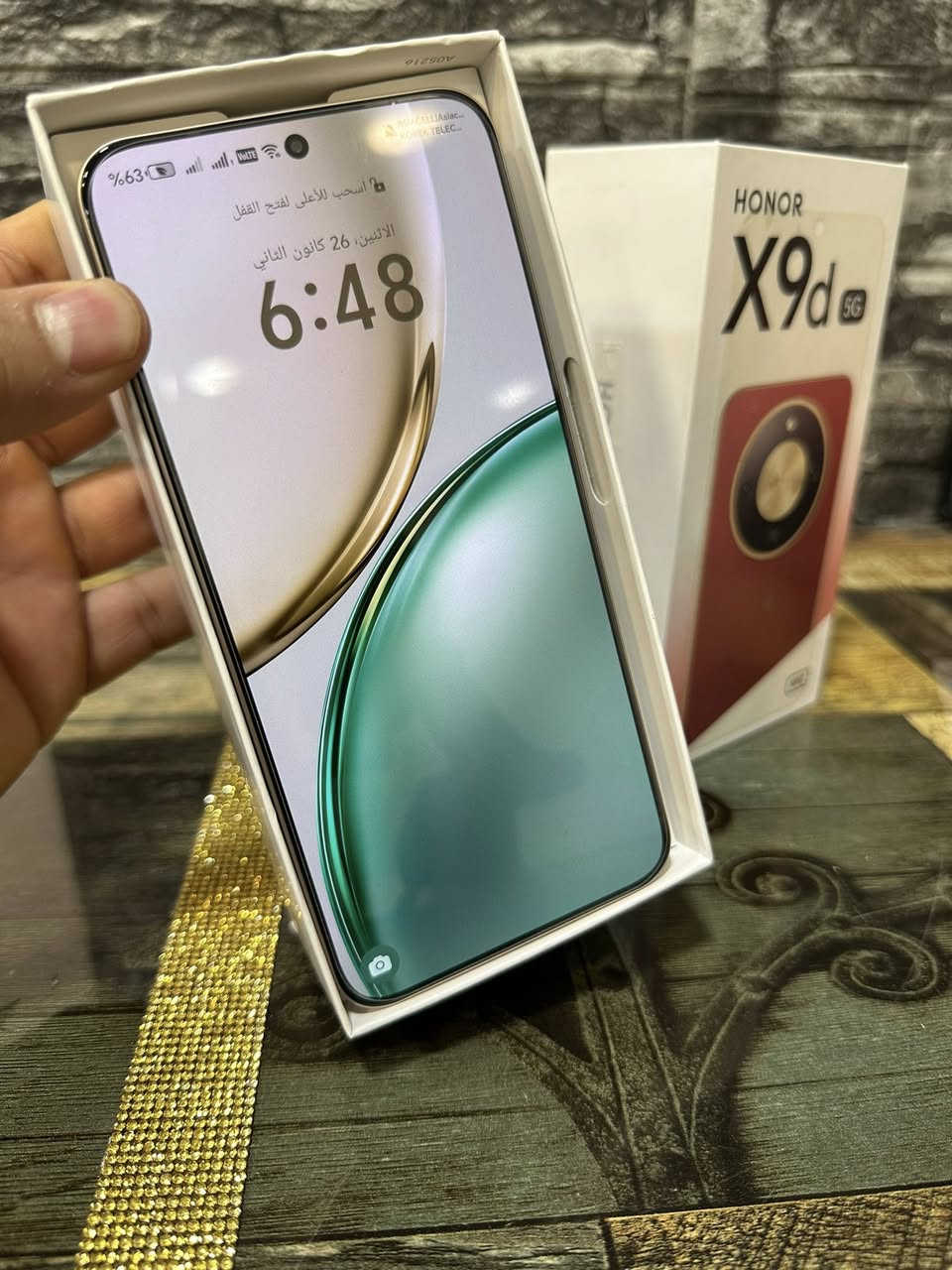 هونر x9d نسخه 5g   نسخه عالميه مو صينيه الجهاز أصلي
الذاكره العشوائيه 24 
الذاكره الداخليه 265 
دبل  شريحه 
كامل ملحقات 

السعر 350

مكاني بغداد ***********
