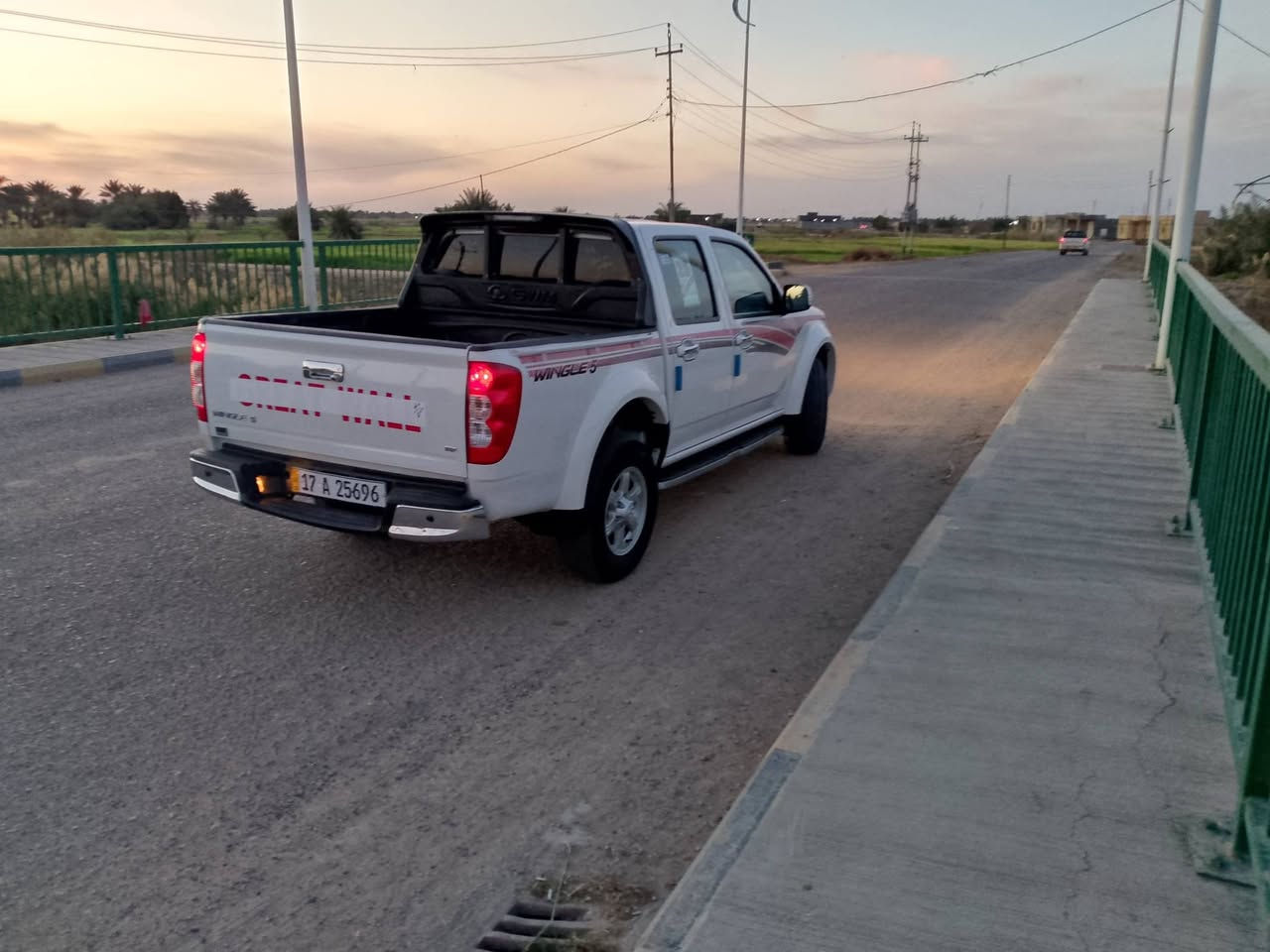 سلام عليكم كريت ٢٥رقم مثني دولي مكانه بسماوه سياره جاهزه من كلشي مكفوله كفاله عامه  ترهم مراوس سعر خاص ***********
