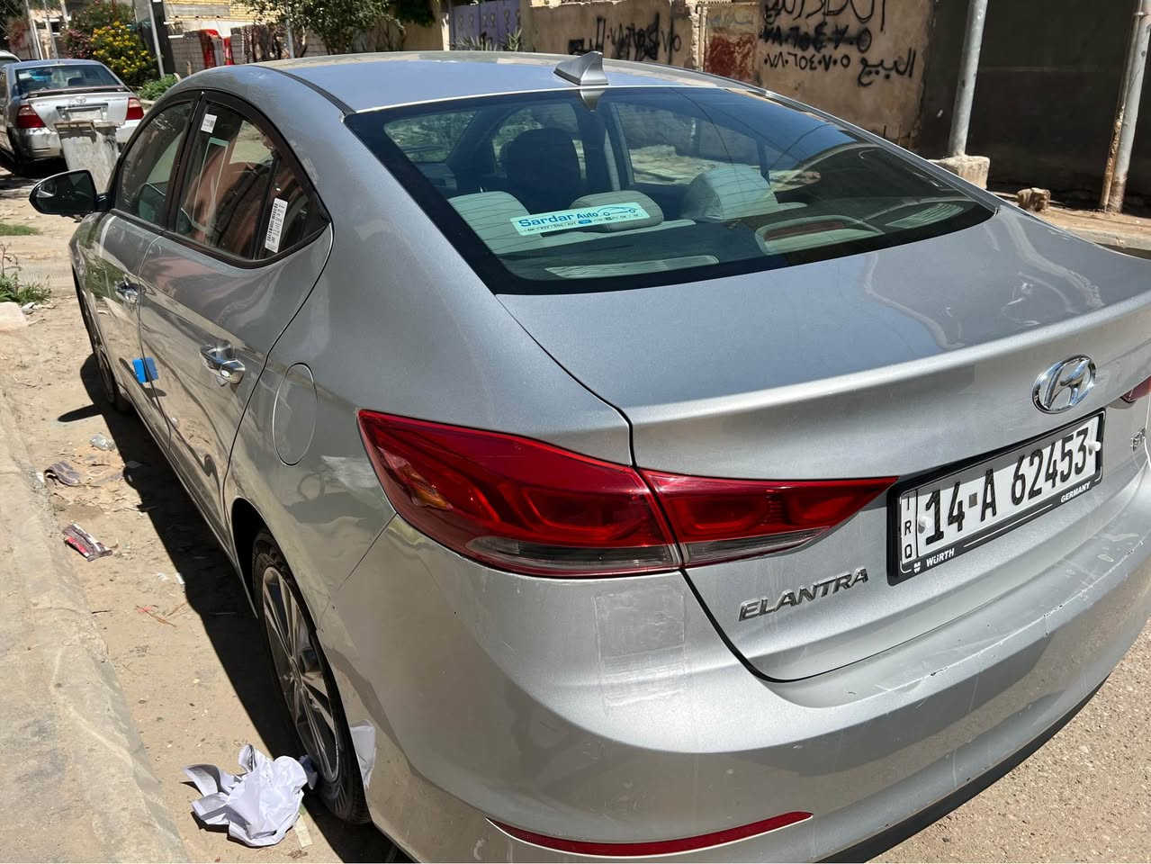 النترا 2017 امريكي 
شبه مكفول دعاميه فقط 
لاتبديل و لا صبغ 
لايت زنون 
ويل كب 
ثلاث انظمة قيادة سبورت و ايكو و عادي
السعر ١٢٠ ورقة وقايل للتفاوض 
للاستفسار *********** ناصرية, ذي قار
