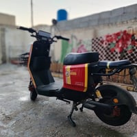 دراجه شحن البيع فقط باتري عطلان دراجه كسر جديده 07829373224