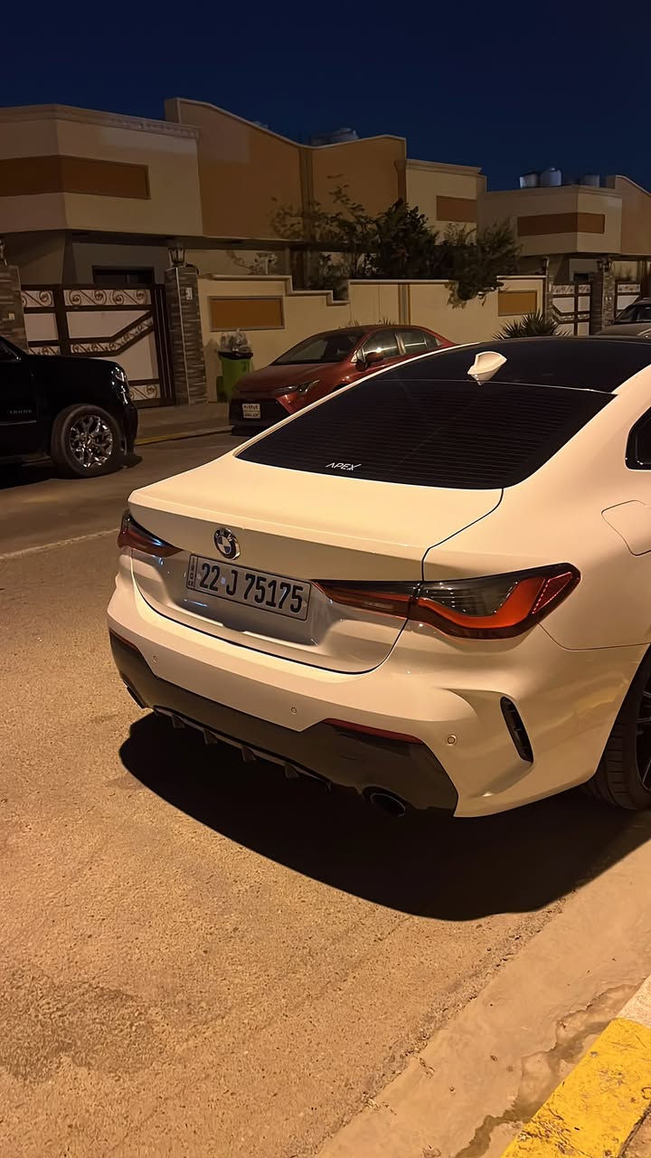 Bmw 430i coupe 2021 دفع خلفي
حادث السيارة قطعتين باب الراكب ومن وصلت طلع بيها كلير بالجاملغ الخلفي جهة السايق
ايرباك بس برده 
ماشية 36km
داخل احمر
سماعات هارمن كاردون
لد داخلي 
360 حساسات
السيارة عليها داون بايب وتفريغ و برمجة طلقات وشوته
مكان السيارة البصرة 
290
***********
