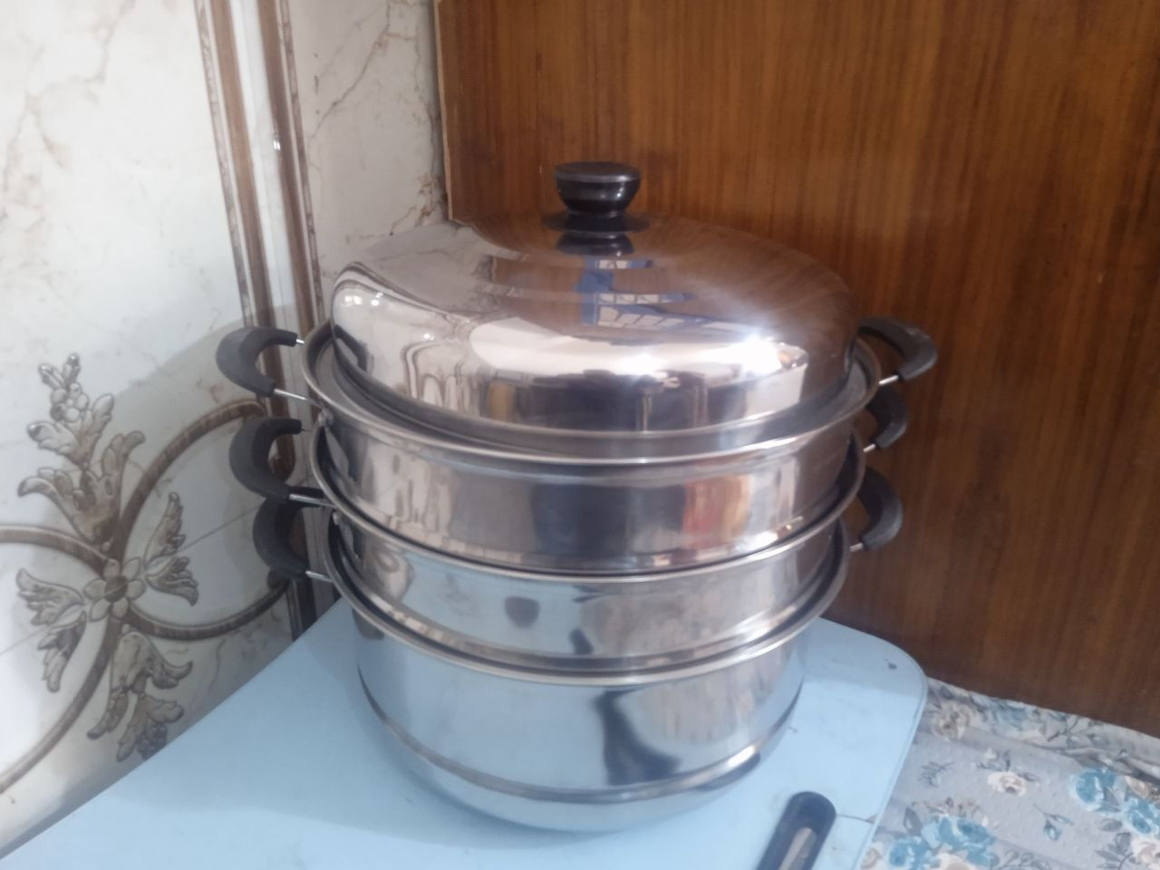 قدر  منتو بخار اربع طبقات السعر 35 بالكارتونة المكان المشخاب


**إذا كنت صاحب هذا الإعلان وتريد حذفه لأي سبب، رجاءا أرسل رسالة إلى الدعم الفني**