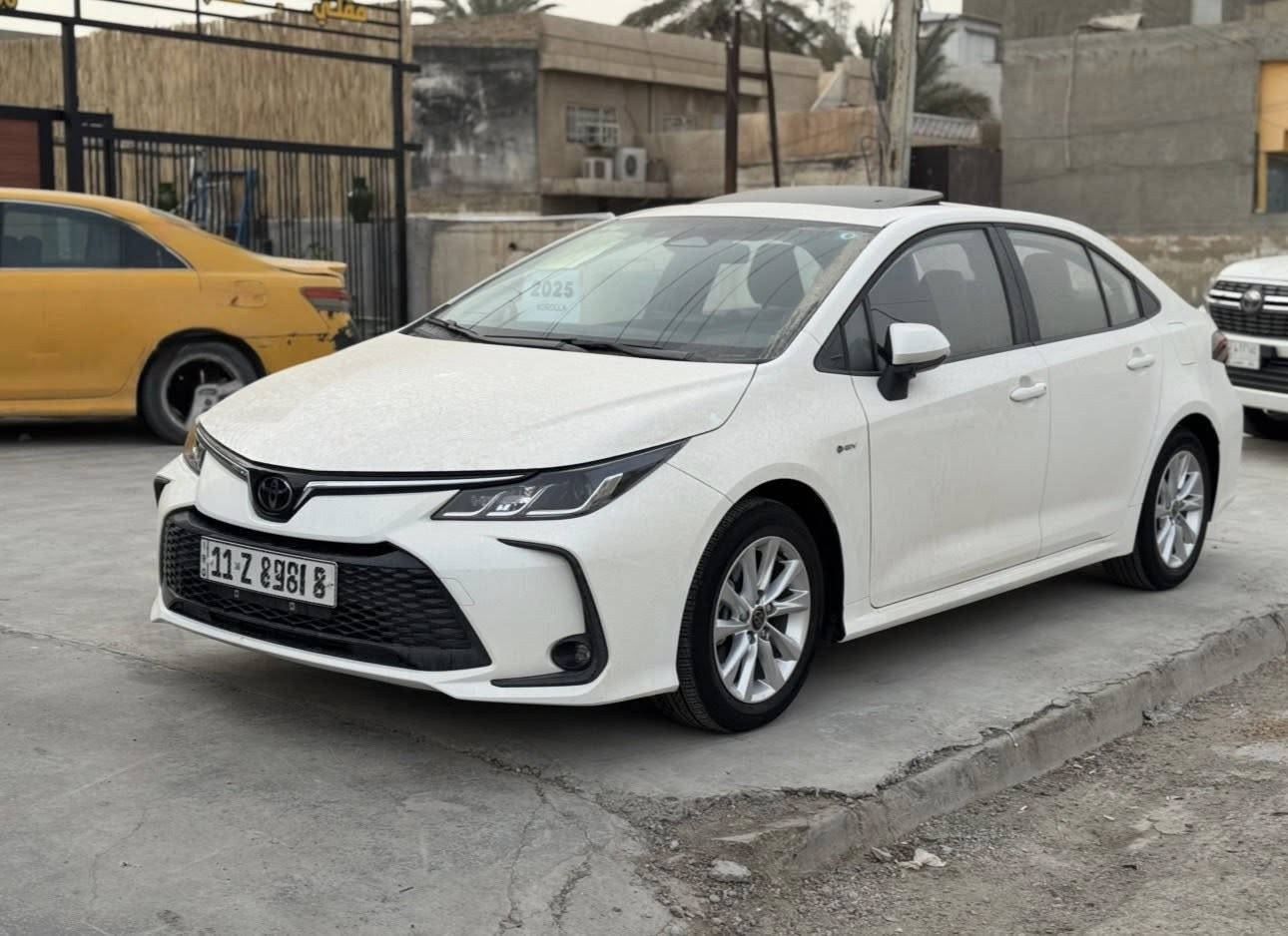 للبيع 📍
كورلا موديل 2025 شكل الخليجي زيرو 
ماشيه 7 ألف بعدها بريحة الشركه 
كفاله عامه من النكشه بدون اي نقص 
مكاني بغداد حي الخضراء 
***********
