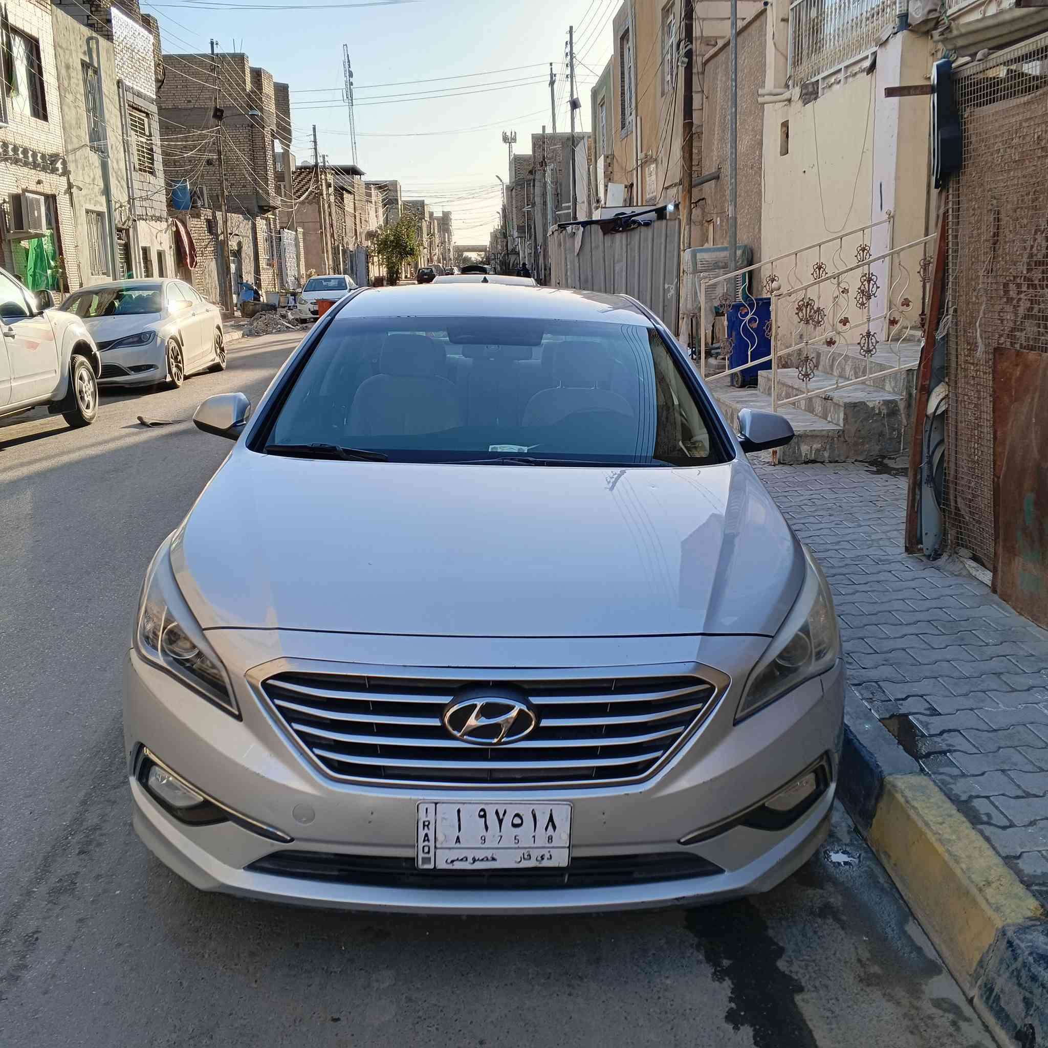 السلام عليكم سوناتا للبيع 2015 ابيع مصبوغه احزام المكان النجف الجديده الرابعه ***********
