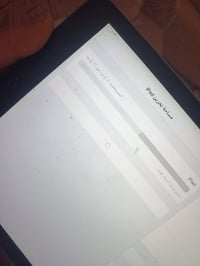 ايباد ابل • شغال • زر واكع