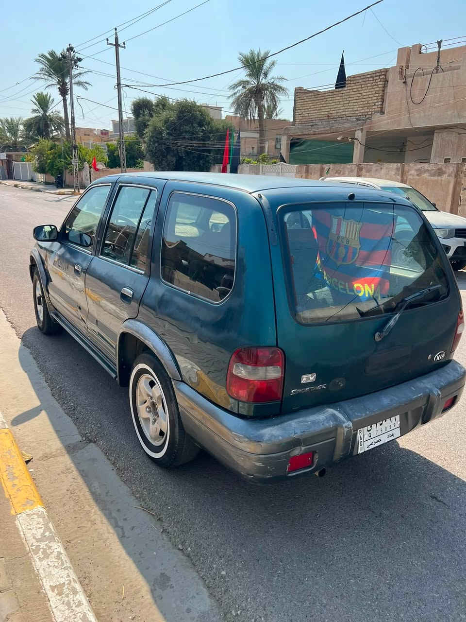 كيا سبورتج مديل 2001
سياره كير مكينه حداديه كهربائيات كله مكفول 
تبريد ثلج ❄️ رقم بغداد تحويل ثاني يوم السياره كل نقص مابيها  كهربائيات كلها شغاله مكاني كوت داموك 
*********** 

السعر 39 وبيها مجال قليل للشراي
