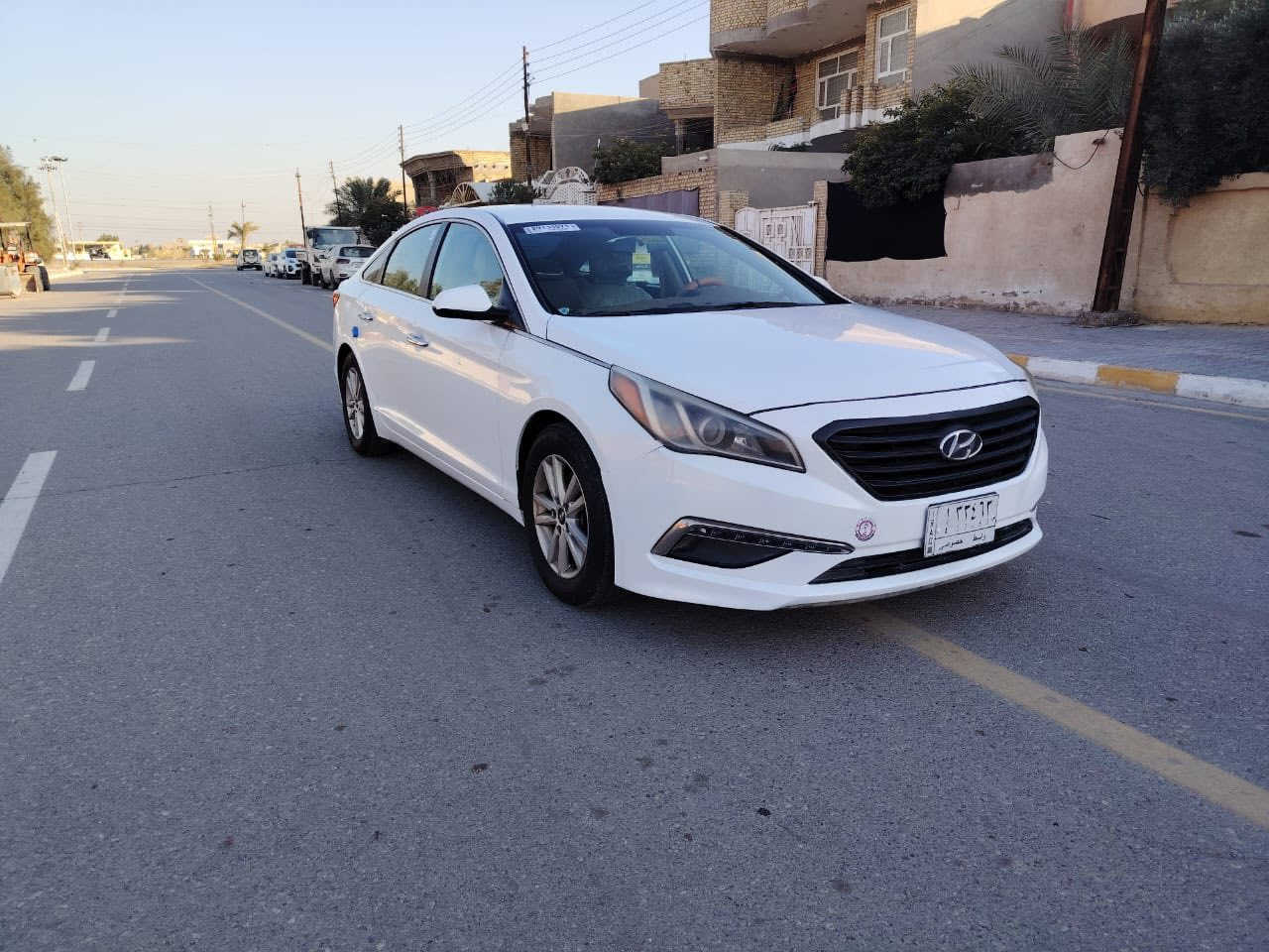 سلام عليكم سوناته موديل 16 وارد مريكي بيه جاملغ مامي تبديل بدون دواخل وبيه قطعتين صبغ اثر تكشير سياره جاهز من تخم تاير حداد مامي خلفي مكينه وكير مكفولات مكان سياره بواسط سعر 105 رقم تلفون ***********
