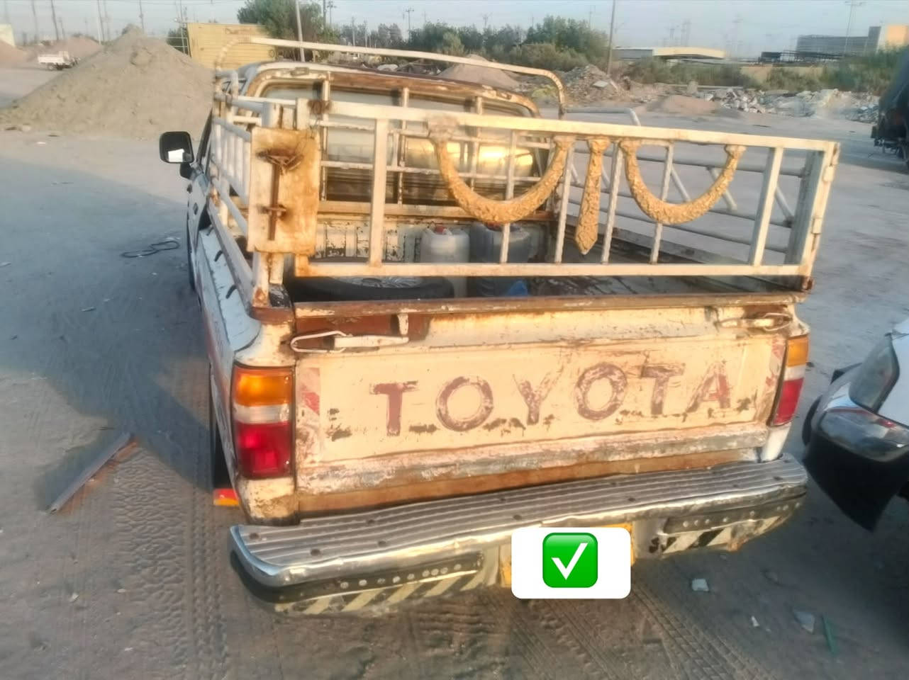 السلام عليكم للبيع✅
بيكم موديل 1988

محرك كروسيد 

كير واكسن جمره 

رقم نجف شرط تحويل 

سعر 30 ورقه وبيها مجال 

تفاصيل عل هاذه رقم *********** ابو سلطان 

مكان سياره ناصريه 

انه مكلف بل نشر رجاء لحد يدخل خاص
