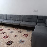 ديوان ١٠نفر • كتان اصلي • اسفنج سوبر