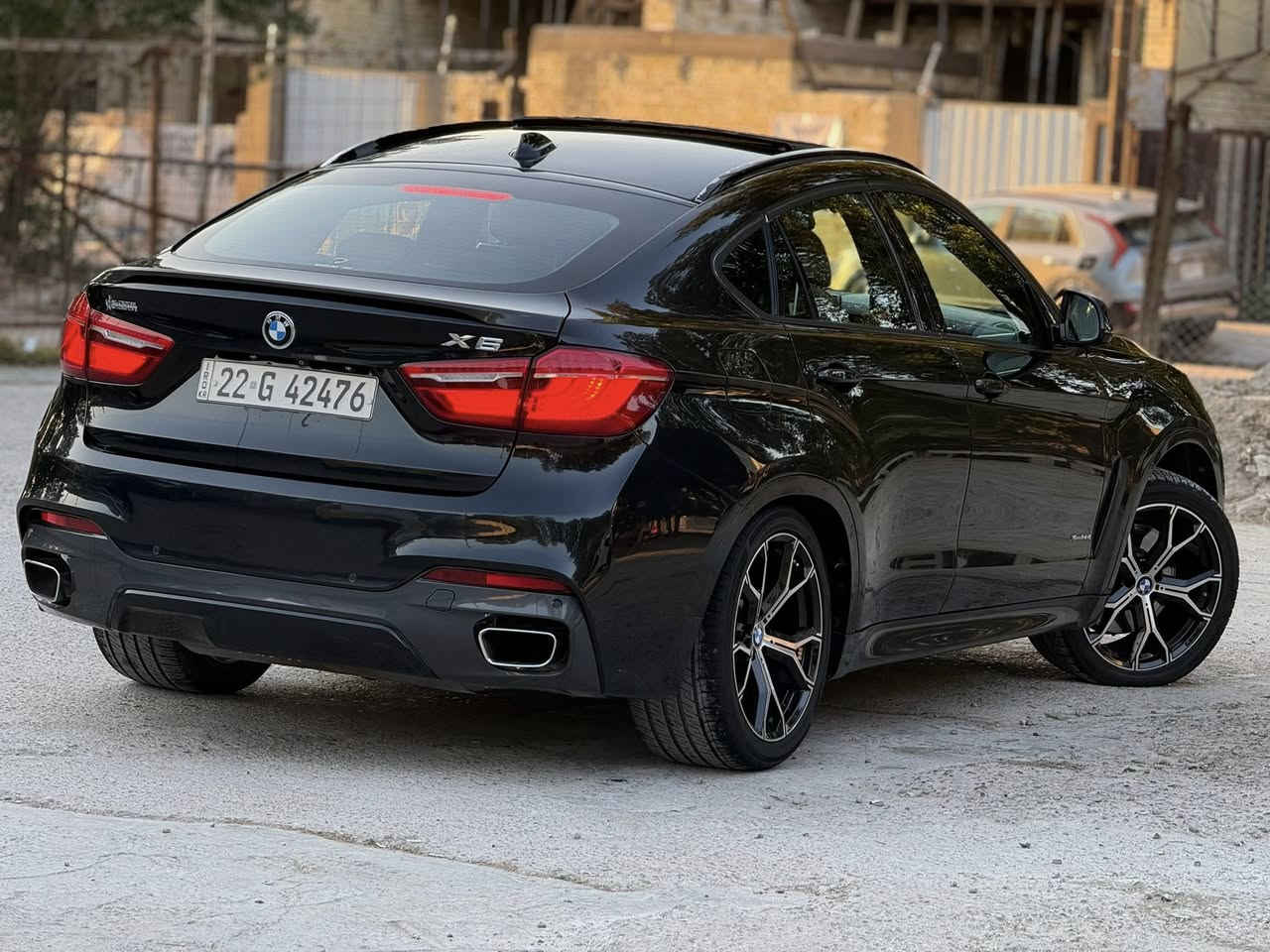 ⸻

✨ BMW X6 موديل 2016 – وكالة العروش ✨

📞 للاستفسار: ***********

🔹 خليجي كفالة عامة من كلشي
🔹 محرك V8 (8 سلندر)
🔹 رقم أربيل باسمي (جديد)

🔥 فول المواصفات 🔥
▪️ أبواب شفط
▪️ بصمة دخول + ترحيب
▪️ كشنات جلد كهرباء (تدفئة + تبريد)
▪️ تبريد قطعتين
▪️ 4 كامرات
▪️ 3 شاشات
▪️ تحكم ستيرن كهرباء
▪️ رادارات محيطية + رادار أمامي
▪️ صندوق كهرباء

📌 باقي مواصفات الـ X6 الفول معروفة
📌 سيارة نظيفة جداً ومكفولة من كلشي

💰 بيع أو مراوس

📍 بغداد – السيدية
