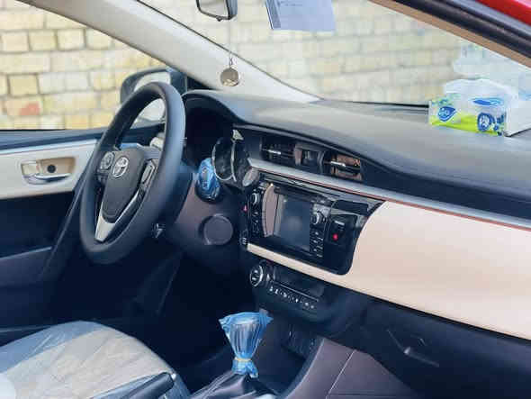 سلام عليكم كورلا 2015 ورد أمريكي LE ماشيه 84 ألف حادث بنيد او خشم الجملغ بدون دواخل بدون يرباك موصفات بصمت تشغيل مكينه 1800 مكفولات كير او مكينه 
رقم بغداد مميز السعر 120 او بيه مجال ***********
