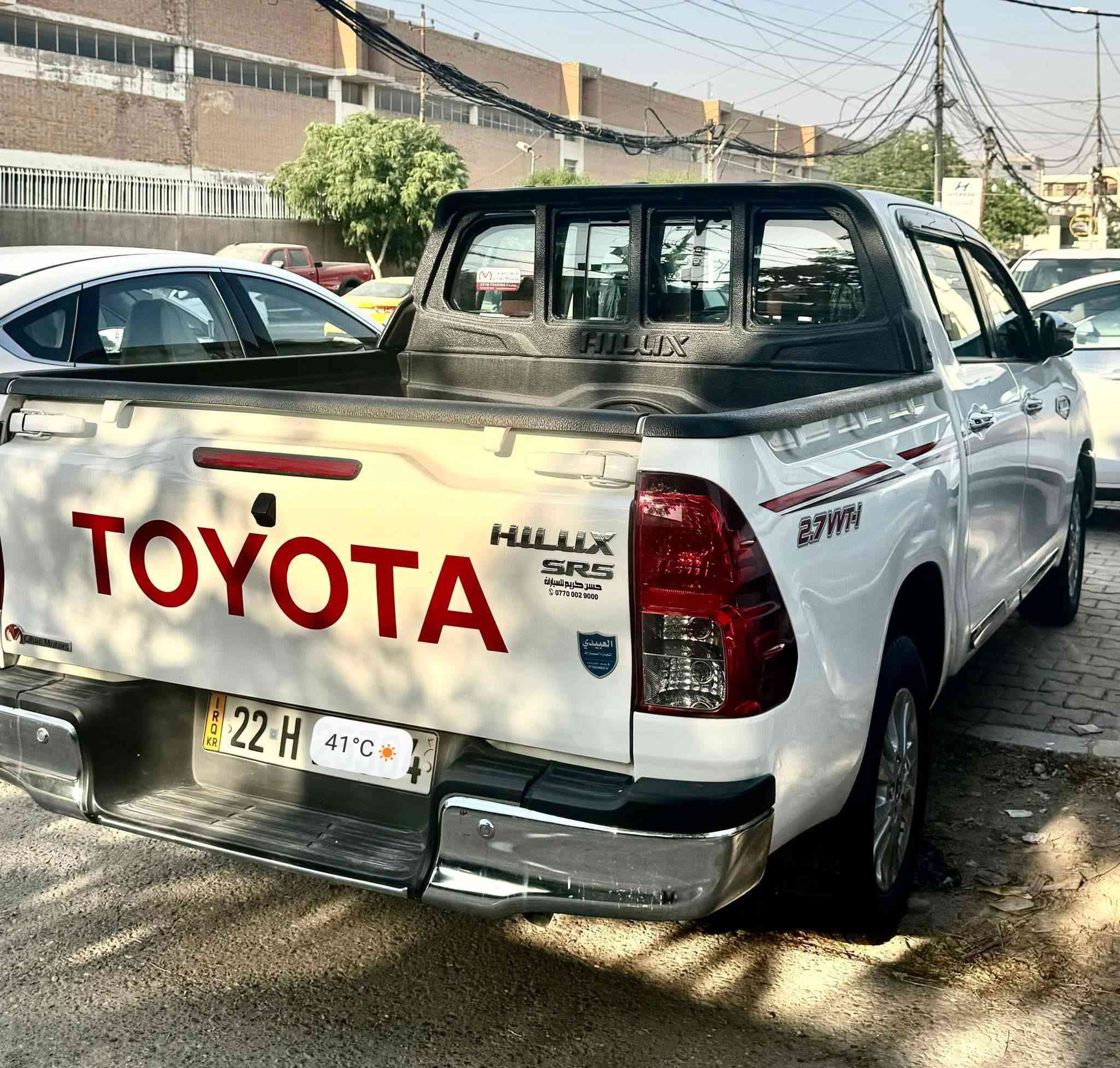 بيكم تيوتا هايلوكس ٢٠٢٤زيرو ناصي شركه ساز كير اوتماتيك
رقم اربيل بسمي مكاني بغداد
للأستفسار ***********
