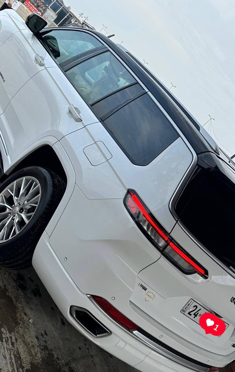 سومت ابيض موديل ٢٣
٧ راكب
بدون حادث
رقم الشاصي / 
‏1C4RJJEG3P8706777
ماشيه 37mi
رقم دهوك جديد وهزه جديده  وباسمي
مكان السياره /بغداد 
السعر/٣٨٠وبي مجال قليل 
للتواصل /***********
