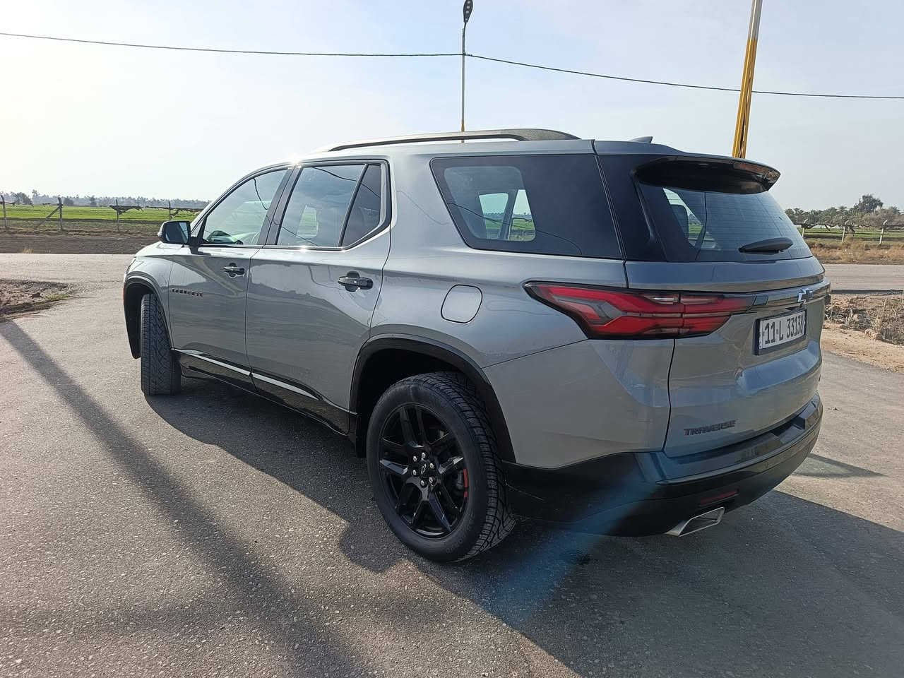 بيع فقط ترافرس 2023 بريمير فول مواصفات
حادثها موضح بالصور 
السعر 320 وبيها مجال 
العنوان الديوانيه 
***********
