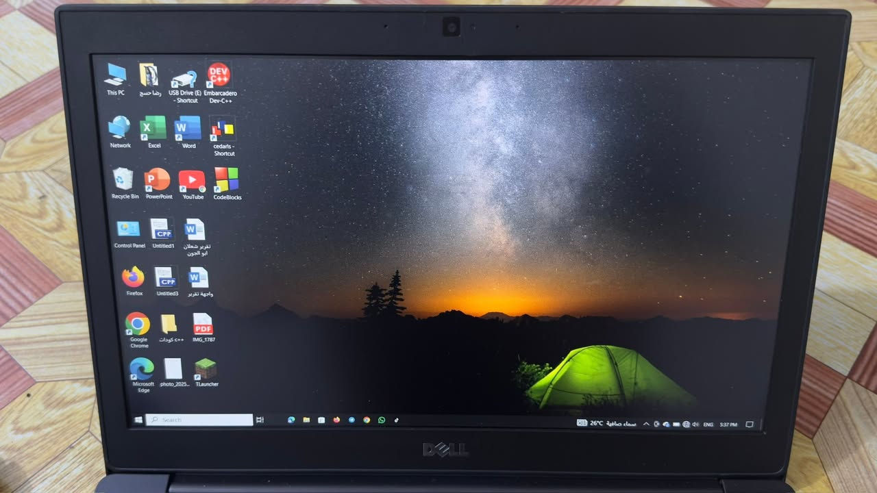 لابتوب دل Dell Latitude 7280
كور i5 جيل السابع
التخزين 128 والرام 8
حجم الشاشة 12.5 فول HD
يشحن 66 واط وبطاريتة جداً حلوة

ويندوز 10 يشغل جميع برامج الاوفيس
وجميع برامج التواصل وبعض الالعاب 

باقي التفاصيل كدامكم

اللابتوب زلغ مابي نظيف جداً 

ملحقات جنطة اصلية مع شاحنتة الاصلية

السعر 250 الف وبي مجال بسيط جداً
مكاني البصرة قضاء المدينة 

🚫ماعندي توصيل🚫


**إذا كنت صاحب هذا الإعلان وتريد حذفه لأي سبب، رجاءا أرسل رسالة إلى الدعم الفني**