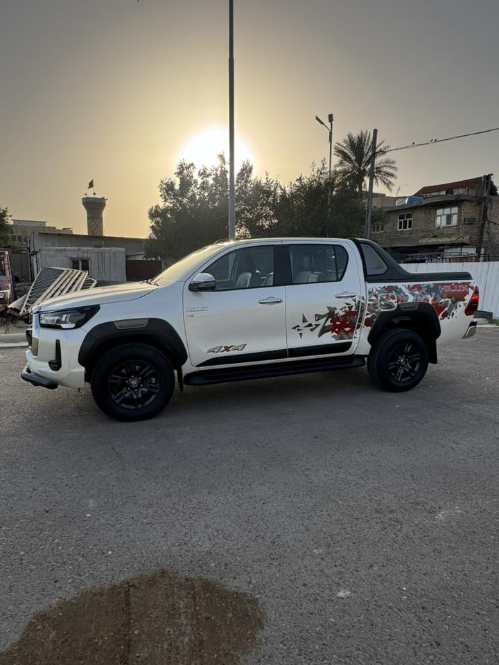 سلام عليكم       موديل ٢٠٢٢ 
بيكم هايلوكس  مكفوله من صبغ 
سته سلندر تي آر دي كامل مواصفات بصمه تحكمات كأمره شاشه مواصفات فول مكاني بغداد    سعر ٣٣٠ $ 
موبايل ***********
