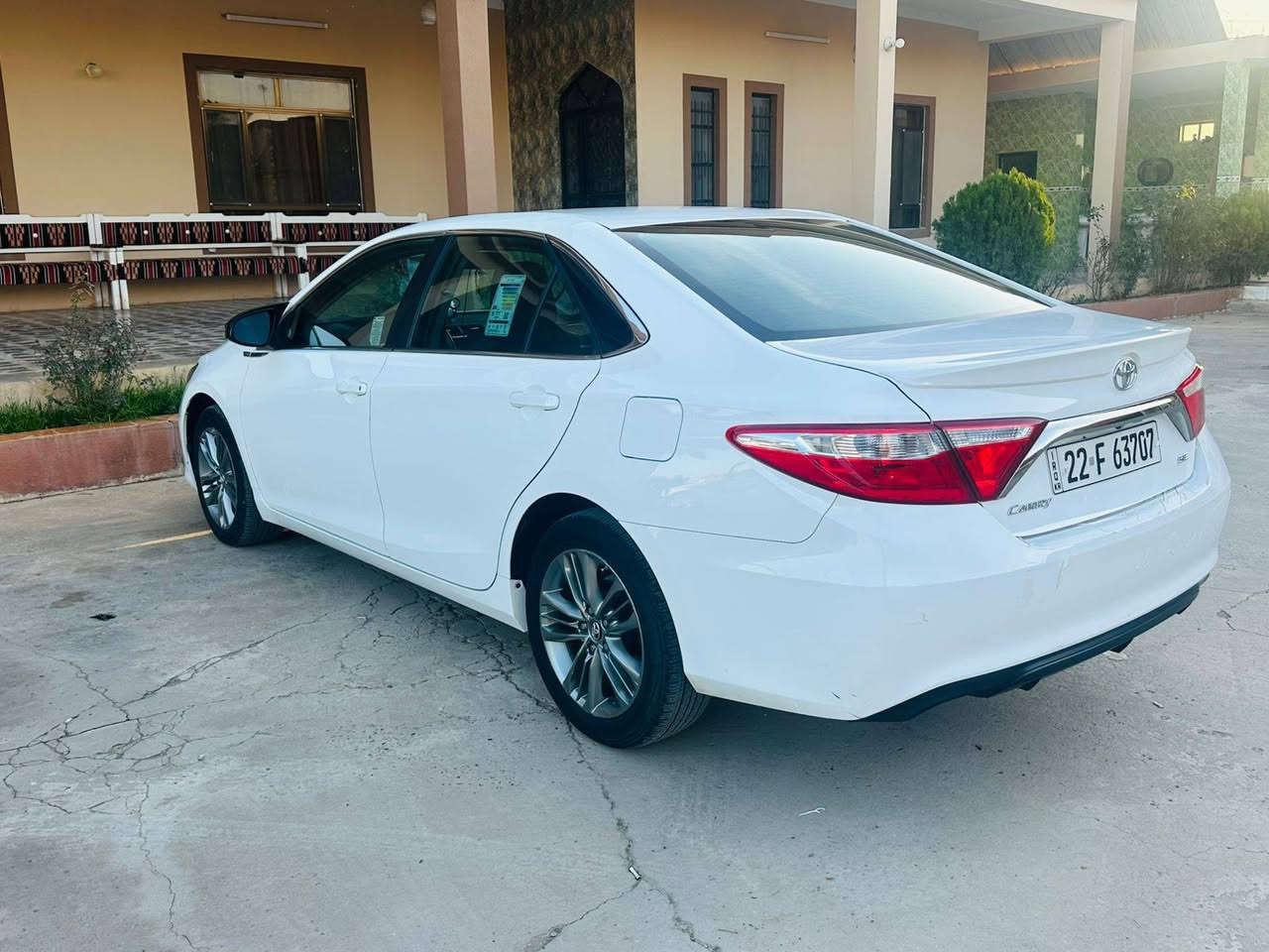 السلام عليكم كامري موديل  2016 SE وارد امريكي
سيارة  مكفول 
بس مكانين صبغ 
مثل ما موضح بل سونار او صور 

94000 الف ميل ماشي
مواصفات SE  امريكي 
كشن جلد و كهربائي و  شاشة و كاميرا و حساس فوليوم و بلاجكتور ولايت زينون وتحديد سرعةو بلاجكتورو Eco السعر 160بيه مجال 

رقم الهاتف***********
