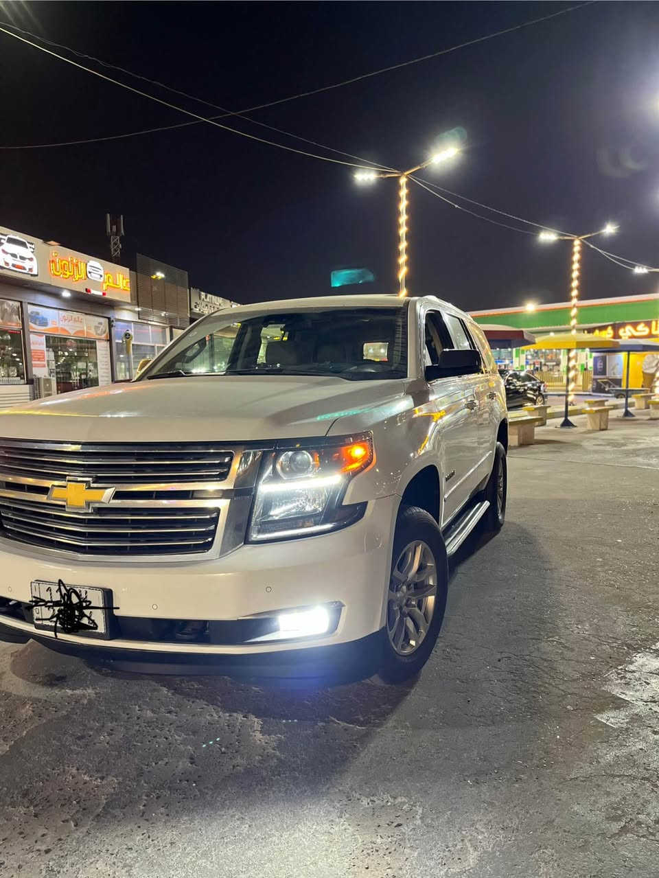 السلام عليكم تاهو 2015خلجيه LTرقم بغداد انكليزي باب خلفي كهرباء فتحه سلايت حساس خلفي امامي شاشه قاصه 2قاصه  كشن رجاج داخلي بيجي تخم تاير مكينه وكير جدد كلش حداده توه مسويه جديده ماشيه 148الف كيلو مكفوله من ضربه وتبديل ما عده كارت وره با مدكر الخلفي كد شبر مكان البصره *********** البصرة, العراق
