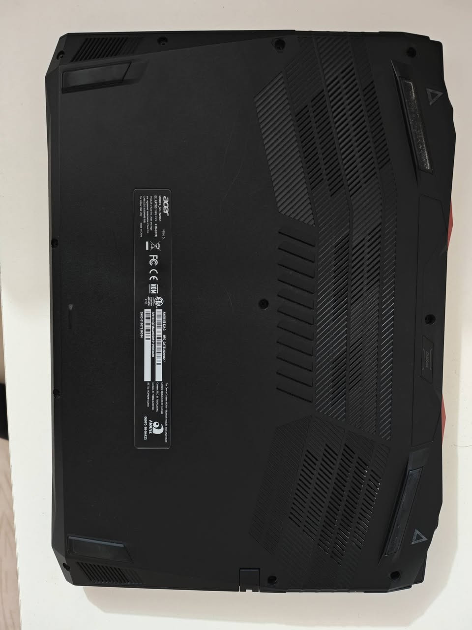 للبيع ب600
Acer nitro 5
Core I5 10300H
RAM 16gb
Gtx1650
Ssd 256.
Hdd 1t
للتواصل ماسنجر او واتساب ***********
