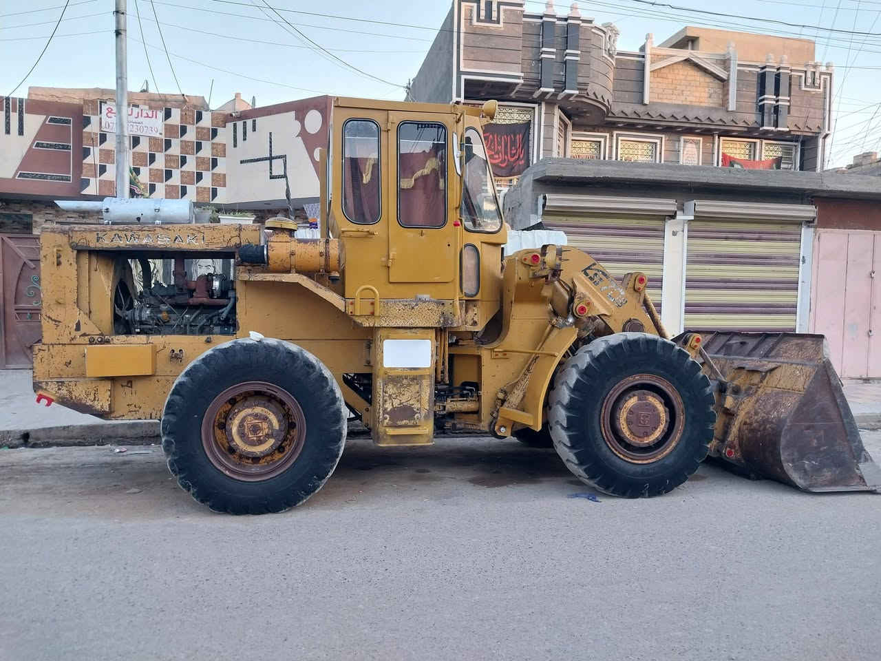 شفل اللبيع كاوسكي موديل ٨٣ رقم بغداد اصفر *********** ***********

