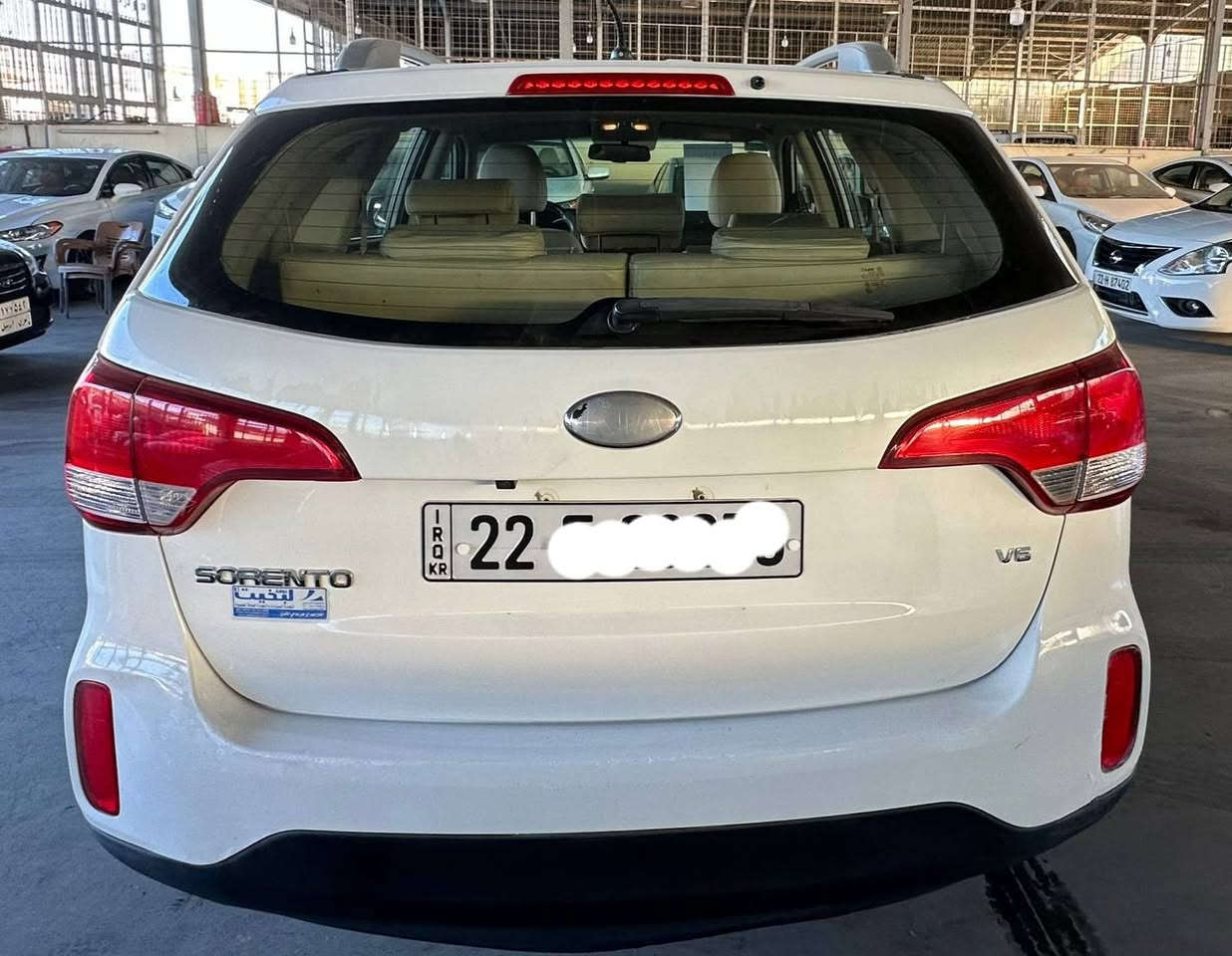 بسم الله الرحمن الرحيم
والصلاة على محمد واله وصحبة وسلم .

كيا سورنتوا  خليجي موديل ٢٠١٤  للبيع ٦ سلندر مكفولة من كل شي من دعامية لدعامية  رقم اربيل الدولي بصمة عدد ٢ طخم تاير جديد الاسبير والعدة غير مستعمل ٧ راكب تبريد مركزي كير + محرك ممفتوح وبشرط السنوية ورقم وهزا مجدد لغاية ٢٠٢٩ شرط تحويل او وكالة سيارة مال بيت وبحالة وكالة .

مكان سيارة / اربيل شارع ١٠٠ متري

للتواصل والسعر /*********** + واتساب
