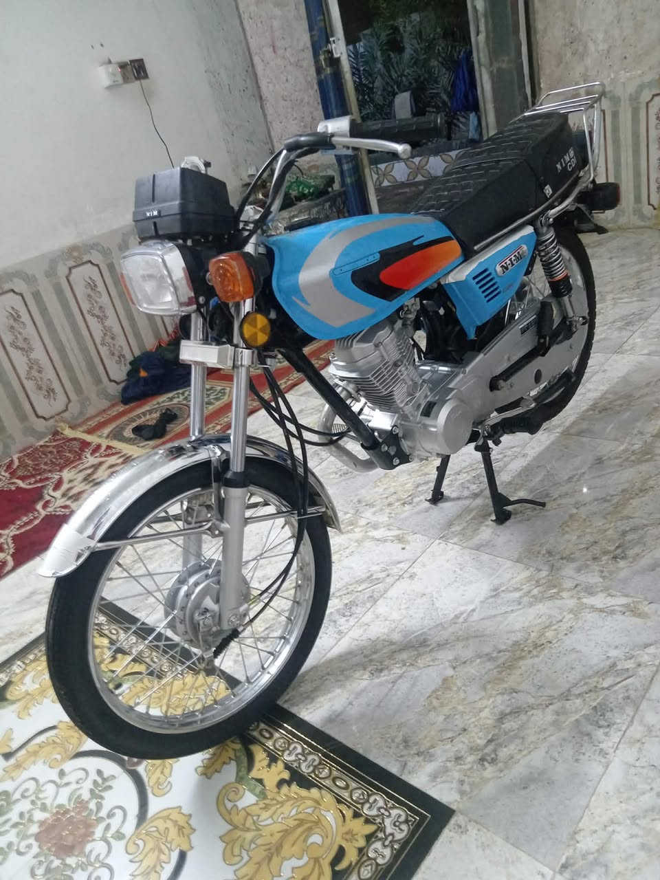 السلام عليكم دراجه  نامه موديل ٢٥
أوراق ٥ وياها سكنر سعرها ٧٥٠ 
مكان سيددخيل 
رقم تلفون ***********
