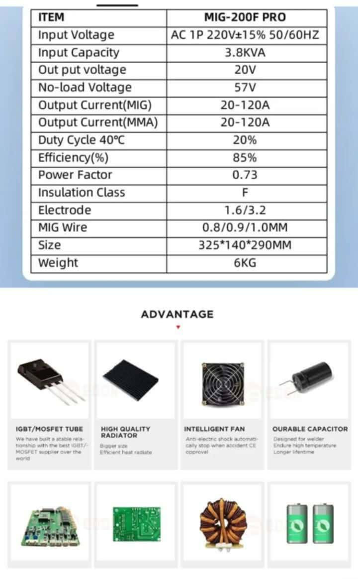 وصول ماكنة اللحام ميك + ولدن 20 - 120 امبير من شركة ايدون العالمية المتخصصة بصناعة مكائن اللحام
استيرادنا الخاص
بسعر 70 الف 
يتوفر لدينا كارتات من نفس المصنع
يتوفر خدمة توصيل مجاني لجميع المحافظات
الشراي يجي خاص


**إذا كنت صاحب هذا الإعلان وتريد حذفه لأي سبب، رجاءا أرسل رسالة إلى الدعم الفني**