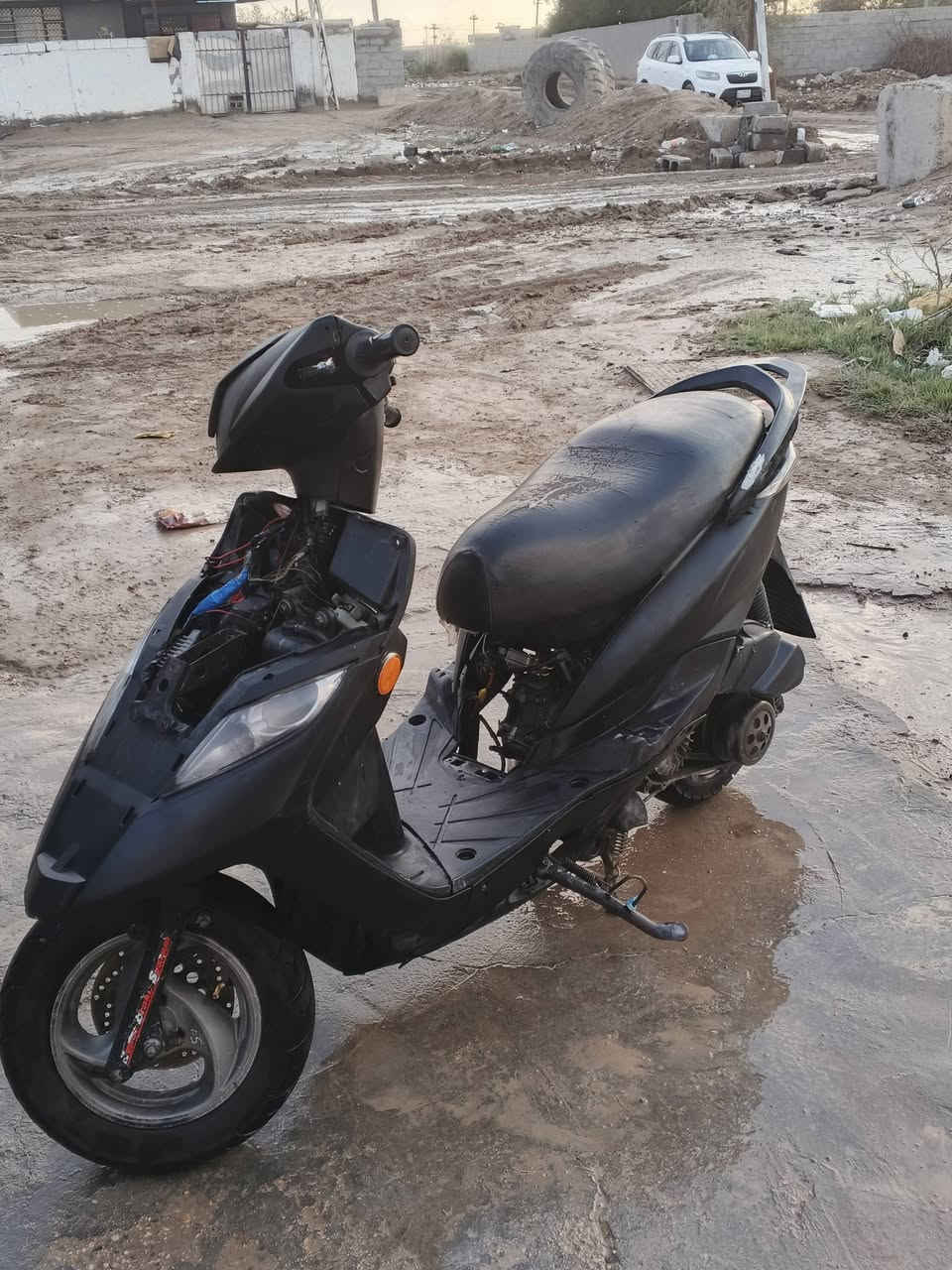 دراجه ثعلب  GTR
بيع او مراوس 

سوادات ختم ويا مكينه السعر 300 وبيها مجال 

ملاحظه غراضها كلهنه موحودات 

***********
