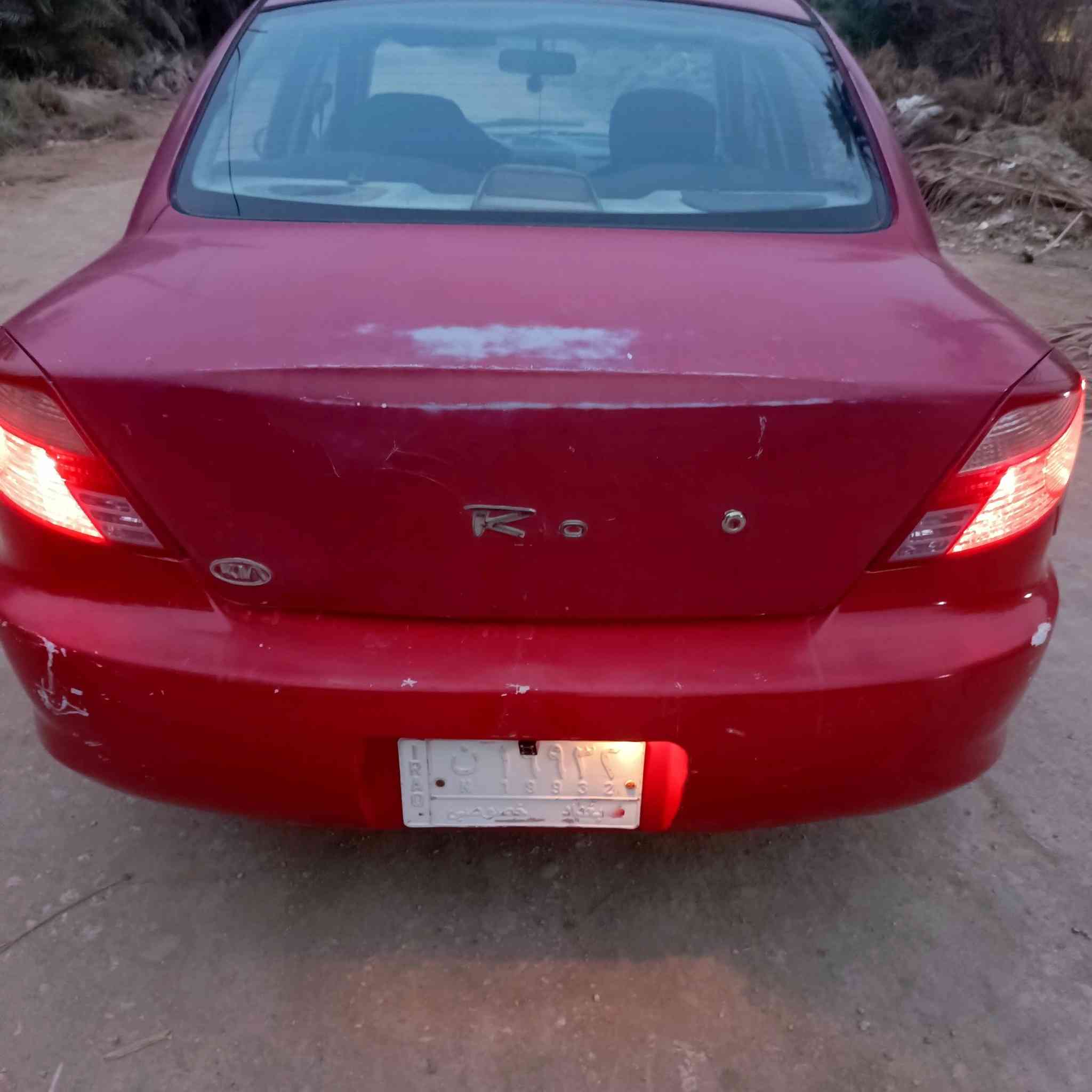 كيه ريو 2002 امريكي بأسمي سنويه صار شهر صقطت حداديه نقصه مشط فقط مكينه كير مكفول مكان الديوانية الصلاحيه 30 وبيها مجال
***********
