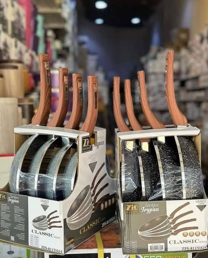 4 قطع طاوات زيو كرانيت الاصلي 
بسعر مغري جدًا  السيت 40 الف
الكارتون ٤ سيت 
سيت طاوات زيو تركي الاصلي 

سيت طاوات ماركة (زيو ) الاصليه 

يتكون من 4 طاوات بأحجام مختلفه 

كرانيت اصلي
أحجام مختلفة
- قطر 18 سنتيمتر
- قطر 20 سنتيمتر
- قطر 22 سنتيمتر
- قطر 24 سنتيمتر كربلاء, العراق


**إذا كنت صاحب هذا الإعلان وتريد حذفه لأي سبب، رجاءا أرسل رسالة إلى الدعم الفني**