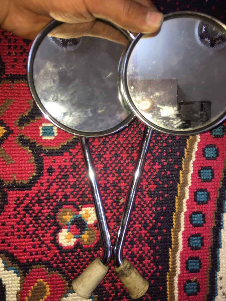 سلام عليكم شباب مريات سل ستيل جدد ومريات ماكس عدله وكلچات جيتي ار ورقام فحص موقت اصلي اي ستفسار عله واتساب ***********  ملاحضه المداليات مو البيع العنون البلديات قرب تقاطع المرور 📍موجود خدمة توصيل جميع محافظات العراق 👍
