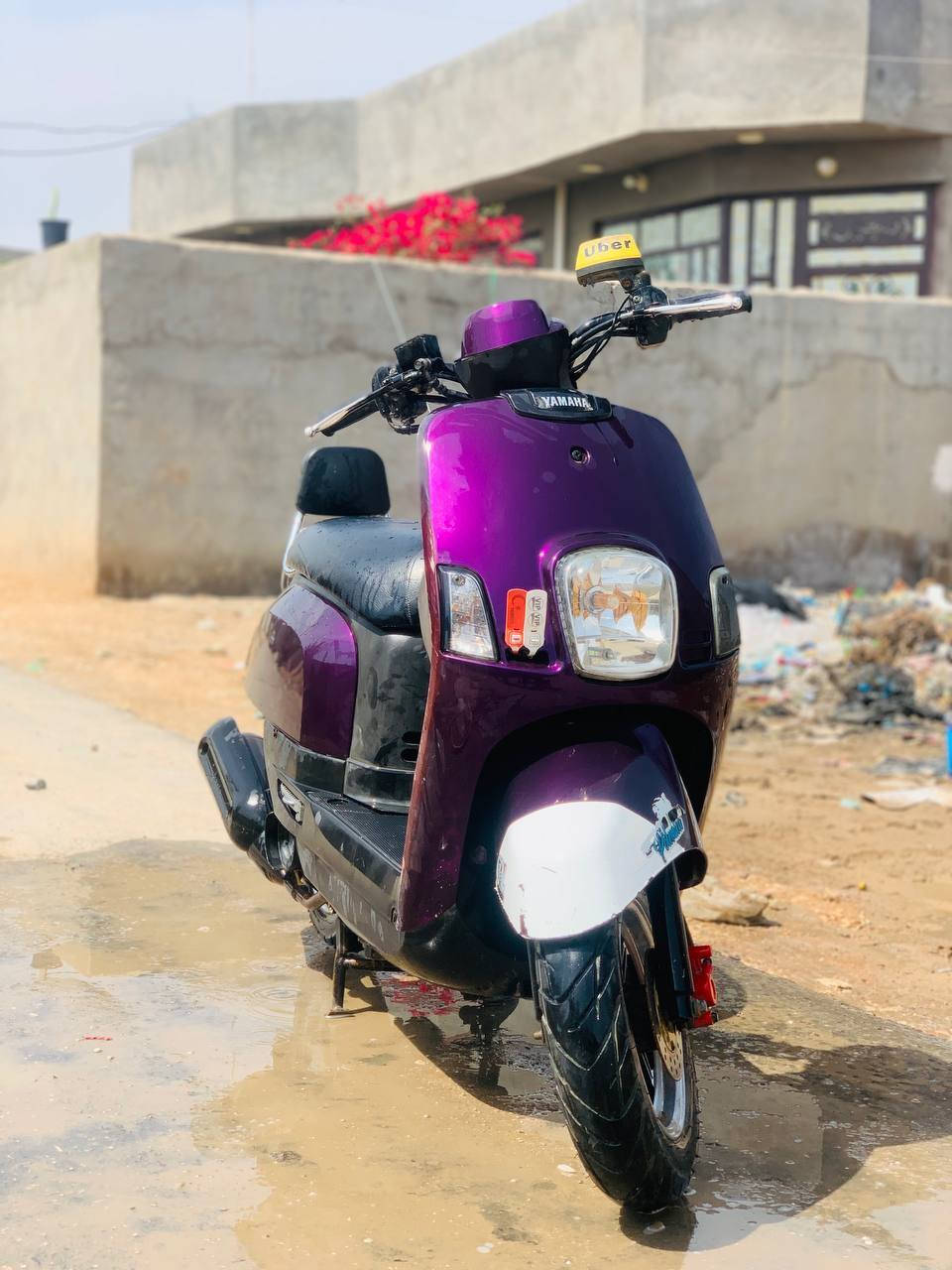 سلام عليكم بوليس  للبيع دراجه قبل شهر نزلتهه من رنبه  وشتيتله وياله دراجه نضف من صور دراجه نوزل ما بيهه اي نقص تصل؟  ***********
