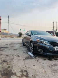 كيا أوبتيما 2014 امريكيا حادثها دعامية فقط وبيها صبغ 3 قطع السيارة تبر...