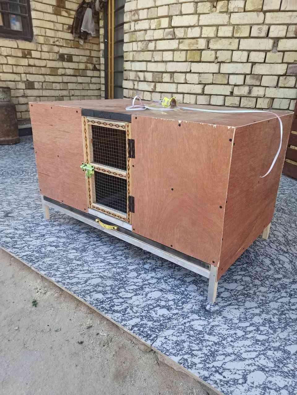 متاح للبيع حضانه افراخ الدجاج 
الطول ١٠٠
لارتفاع الكلي ٦٠
النزال ٦٠
+ كلوبات عدد ٢
السعر ٤٥

نعمل حسب الطلب بسعار مناسبه 
مكاني سوق الشيوخ مدخل السوق
 قرب سيطره ام العباس 

 للتواصل ***********
يوجد واتساب
