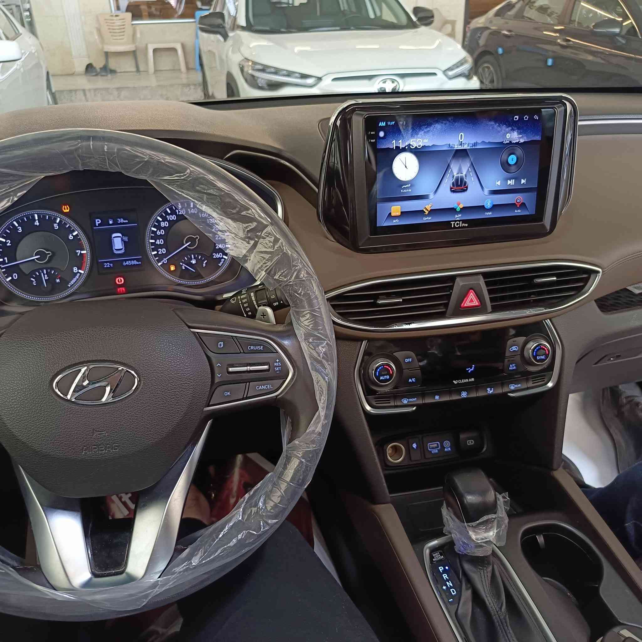 سنتافي ٢٠٢٠ خليجي ٦ سلندر ٧ راكب
رقم بغداد بأسمي
ماشية 75
مكفولة من الصبغ بيها بارد شي بسيط كلش 
كامرا خلفية
حساسات امامي وخلفي
تبريد ٣ قطع 
تشغيل عن بعد 
بصمة ابواب وصندوق ٢ بصمة 
شاشة لمس كار بلي 
تحكمات ستيرن مع شفتات
كراسي أمامية كهرباء
بردات خلفية بلاد
انارة ترحيب مري و يدات ابواب
جكمجة ثلاجة
ويل ١٩
صندوق ذكي يفتح عند الاقتراب
٤ مودات قيادة
السيارة جاهزة مابيها اي نقص
السعر 24000$ مجال بسيط
مكان السيارة بغداد
للاستفسار***********
