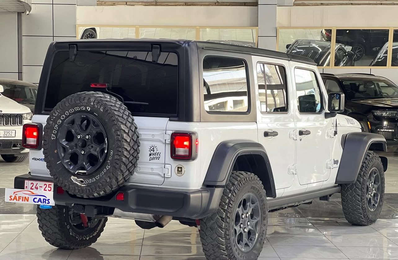 Type: JEEP WRANGLER WILLYS 4XE
Model:2023
KM:22000
Prices:28500$
JEEP WRANGLER WILLYS 4XE 
موديل:2023
كيلومتر: 22000
سعر$28500
TEBB
مكان سيارة. دهوك
***********
