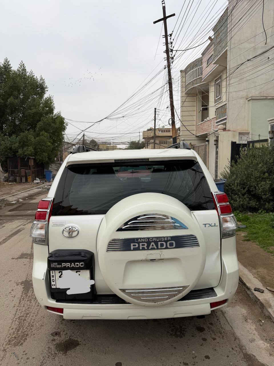 برادو ٢٠١٠ محرك ٤ سلندر
سياره مكفوله
ابيضّ صدفي
رقمها أربيل باسمي لسنة ٢٠٣٠
سياره جديده بمعنى الكلمه
تخم تاير
اسبير تعليك
مري شفط 
اشاير بلمرايه 
نظام ايكو اقتصاد بانزي 
قفل الجام مع سنتر الأبواب 
تبريد ثلاث قطع 
حداديه جديده
محرك راقي
دشبول مطعم بلصاج 
لايت نظام زنون مكان بغداد السيديه التجاري ***********
