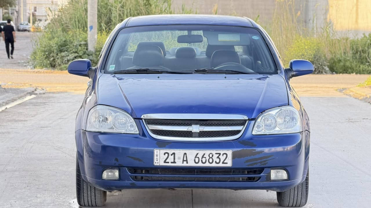 سلام عليكم
للبيع 
شوفرليت اوبترا 
موديل 2009
سنويه ورقم جديد 
تخم تايرات جديد 
صدر امامي خلفي جديد 
سعر 65 وبي مجال 
مكان السيارة دياله خانقين 
اي استفسار ***********
