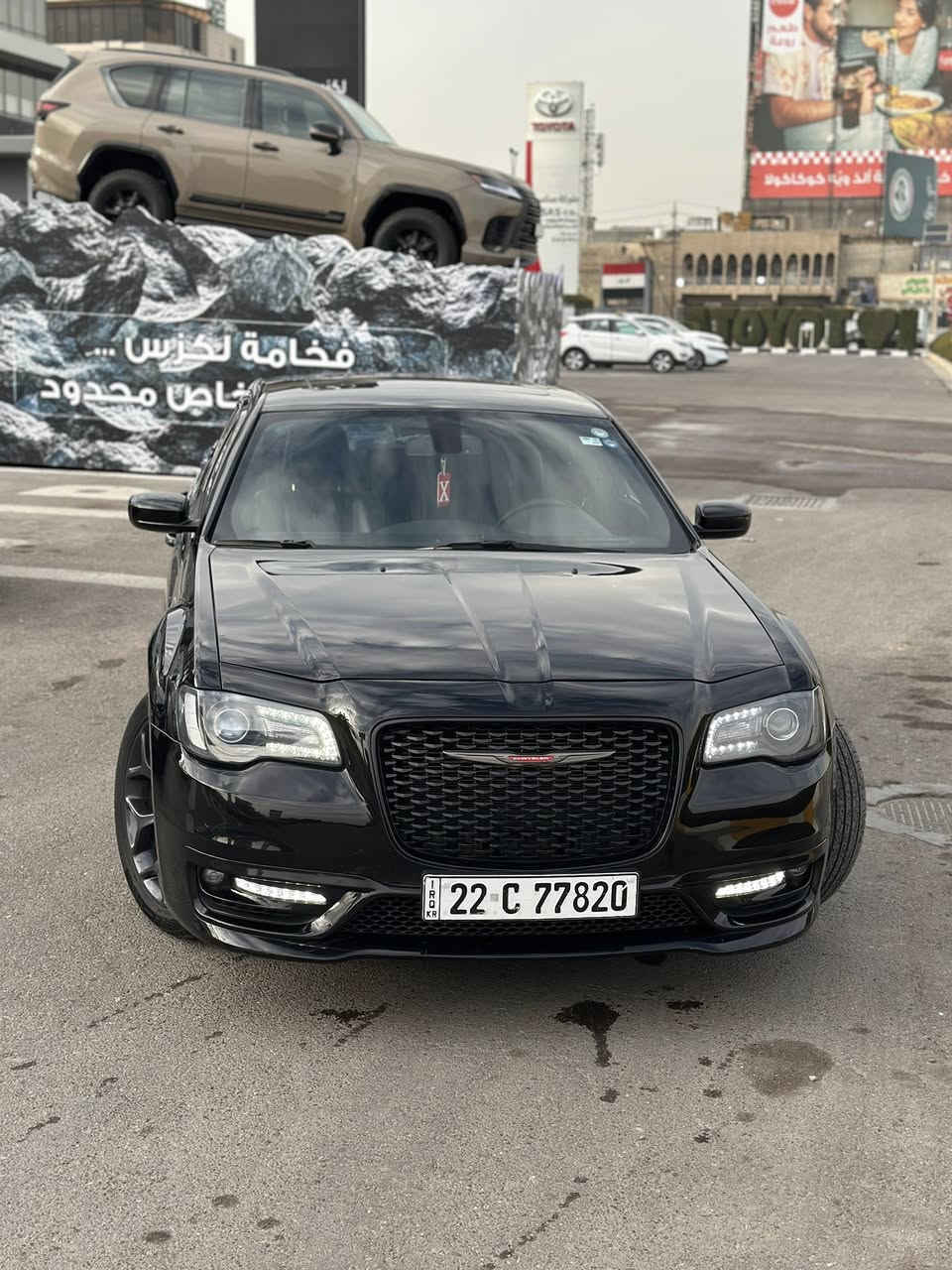 🚗 للبيع – كرايسلر 300S موديل 2019
📎 السيارة وارد كندي كلين تايتل مكفوله

السيارة نظيفة وجاهزة من كل النواحي 

🔹 الموديل: Chrysler 300S – 2019
🔹 المحرك:3600
🔹 الممشى: 77672 ml 
🔹 اللون الخارجي: اسود 
🔹 اللون الداخلي:اسود 
🔹 الوقود: بنزين
🔹 وارد: كندي 

✅ الحالة الميكانيكية ممتازة
✅ الهيكل بحالة جيدة جداً 
✅ جميع الأنظمة شغالة
✅ بدون اي مشاكل تُذكر

💰 السعر المطلوب: 27,300
📍 الموقع: السيدية 
📞 رقم الهاتف: ***********
