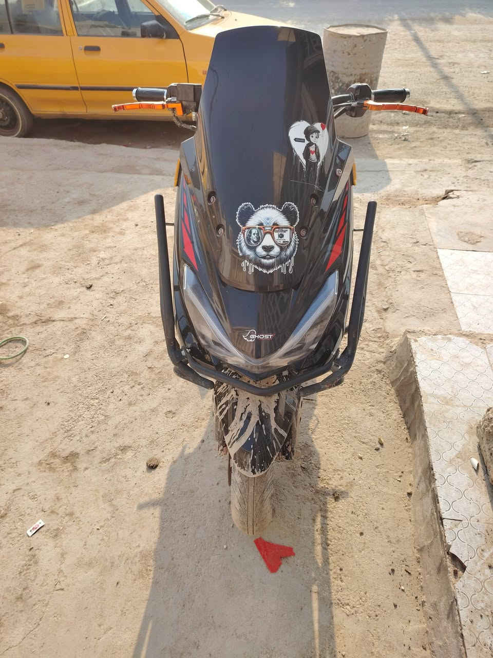 دراجه سترونك ٢٠٢٤كلشي مابيه كهربائيات كله شغله مراوس فقط رقمي ***********
