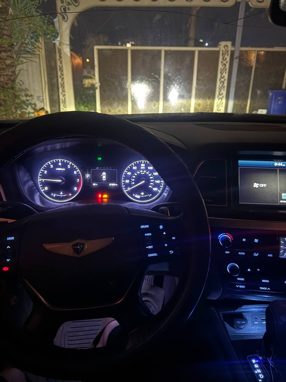 جنسس g80 فول مواصفات 2015 ماشية 87 ميل فول الفول رادار بانوراما تثبيت مسار تبريد تدفئة كشنات سيارة مال بيت حادثها جاملغ وبنيد السيارة انظف من الصور لان ما مغسولة سعرها 155 وبيها مجال صور الحادث خاص ***********
