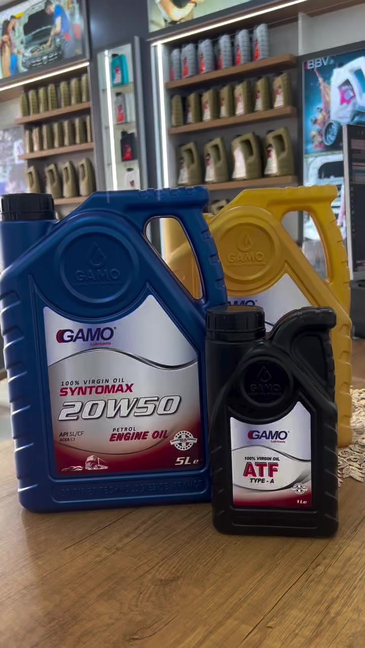 🔥 عرض خاص من مركز الشطرة للزيوت 🔥
زيوت GAMO (كامو) بجودة عالية وأداء مميز يضمنلك حماية محركك لأطول فترة 🚗💪

✅ ضمان يصل حتى 6000 كم
🎁 عرض مميز للتجار واصحاب المحلات:
📦 كل 10 كارتون = 1 كارتون هدية
📦 كل 100 كارتون = 20 كارتون هدية

لا تضيع الفرصة والعرض لفترة محدودة ⏳
اختار الجودة... واختار زيوت كامو GAMO 👍

📍 مركز الشطرة للزيوت
📞 للحجز والاستفسار: ***********
