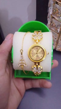 ساعة نسائية • إسوارة فخمة • كمية محدودة